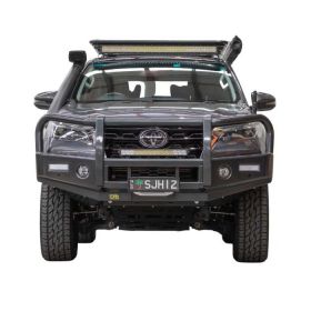 TJM OUTBACK HEAVY DUTY BUMPER BLACK STEEL