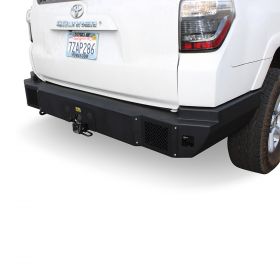 TJM REAR PROTECTION BUMPER CARRIER BLACK STEEL