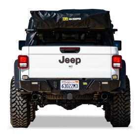 TJM REAR PROTECTION BUMPER BLACK STEEL
