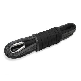 BLACK SYNTHETIC 3/8INCH 100 FT ROPE


